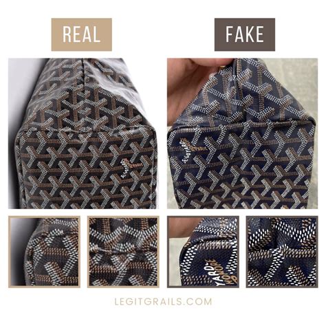 fake goyard tote vs real|knockoff goyard handbags.